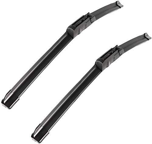 2 Factory wiper blace Replacement for Audi A6 C6 S6 A6 05/2005-2011 Original Equipment Replacement Windshield Wiper Blade Set - 22"/22" (Set of 2)