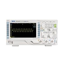 RIGOL Digital Oscilloscope DS1202Z-E 200 MHz 2-Ch 1 GSa/s 24 Mpts 30,000 wfms/s UltraVision 7" 800x480 Intensity Display, 60,000-Frame Record, Serial Decode UART I2C SPI for Debug & Education