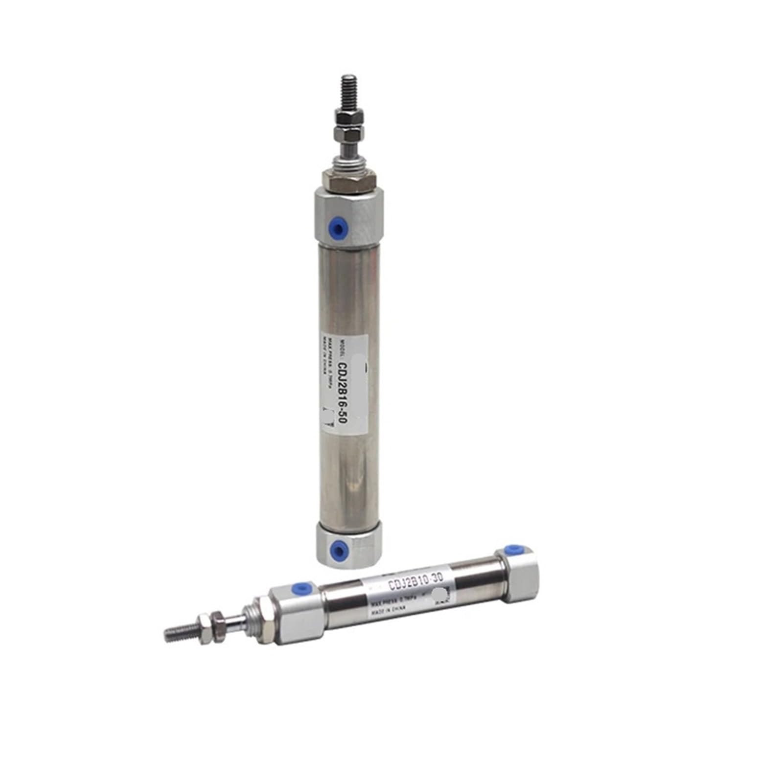 Cilindro miniatura CJ2B de acero inoxidable para evitar óxido en sistemas neumáticos