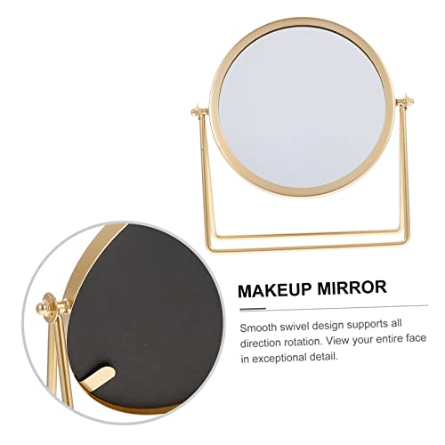 Miroir pivotant maquillage usage domestique polyvalent table