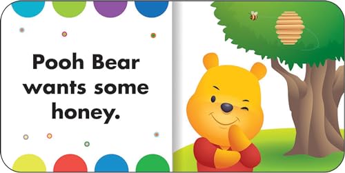 Disney Baby: Winnie the Pooh - My First Library - 12 Board Book Set - First Words, Counting, and More! - PI Kids
