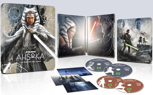 Ahsoka – 4K Steelbook (UHD + Blu-ray Disc)