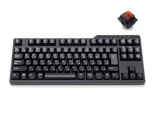 3点セット【FILCO】キーボード /PCスタンド2点 FILCO キーボード・テンキーセット TKSP オフィスセット(静音赤