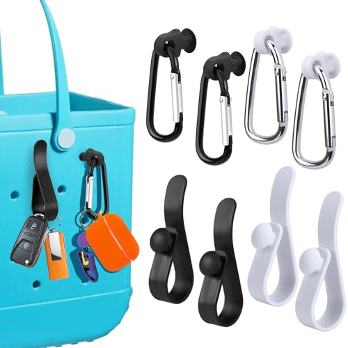 Image of Mity rain Key Holder for Bogg Bag, Accessories for Bogg Bags Original X Large, Insert Charm Carabiner Keychain for Beach Bag