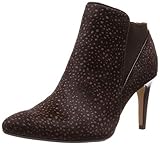 Leder Clarks Damen Laina Violet Stiefeletten, Braun (Dark Brown Dark Brown), 41 EU