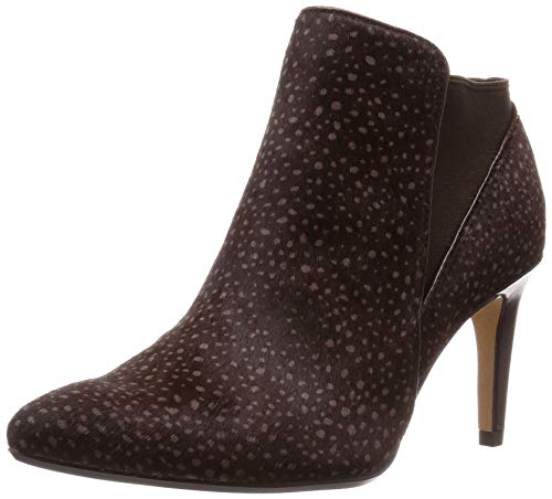 Clarks Laina Violet, Botines para Mujer, Marrón (Dark Brown Dark Brown), 38 EU