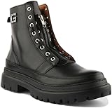 Materiale interno: Pelle Guess Tesero, Stivali alla Moda Uomo, Black, 44 EU