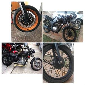 Jfg Racing Spoke Skins Covers,72Pcs Black Dirt Bike Spoke Covers Wheel Rims Wraps Pipe Trim For 8"-21" Rims,Universal For Motorcycle Bicycle Wheelchair Decoration #TOP2