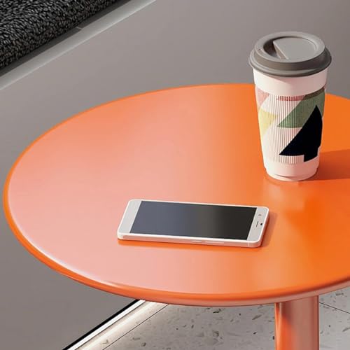 Mesa auxiliar para sofa que ahorra espacio en salones pequeños 4