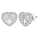 Yin sen Árbol de la Vida Pendientes para Mujer Plata de ley 925,Corazón Pendientes con Caja de Regalo
