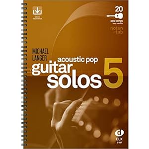 Edition Dux Acoustic Pop Guitar Solos 5 – Songboek