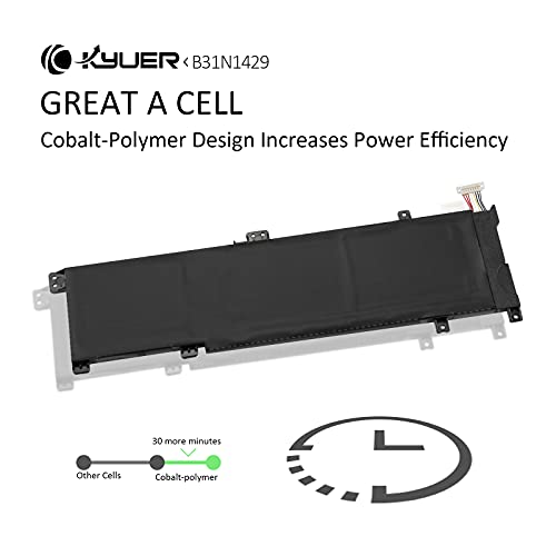 K KYUER B31N1429 Batteria per Asus K501U K501UB