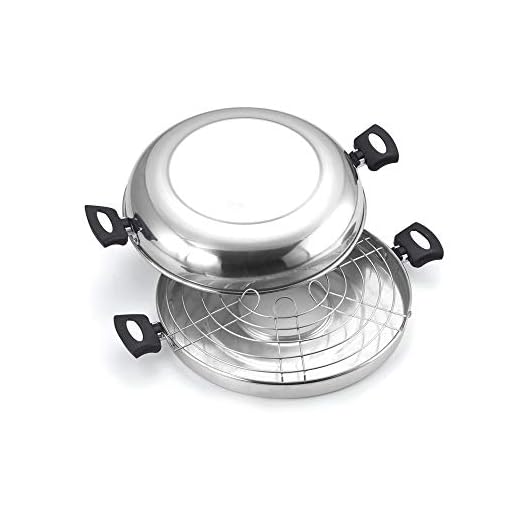 Churrasqueira para Fogão Polida N°30 na Caixa, Aluminio Oliveira, Prata, Pacote de 1