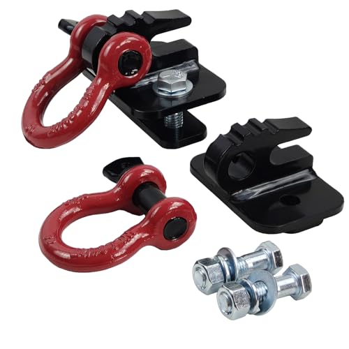 Tractor Bucket Grab Hook with Tie Down D-Ring Shackle