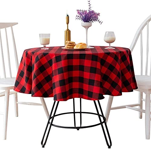 Nappe de fête rectangulaire noire 110cm imperméable pour table de repas - 2