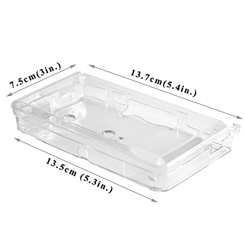 Ostent Hard Crystal Case Clear Skin Cover Shell For Nintendo 3Ds #TOP3