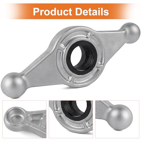 Image of Wheel Balancer Hub Wing Nut 812103 for Hunter DSP w / 40mm X 8mm Shaft Thread Pitch,Compatible with DSP7700, DSP8500, DSP9000, DSP9200, DSP9500, DSP9600,GSP9700