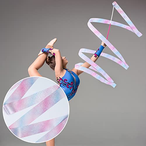 SAVITA 2 Pezzi Frizzante Nastri Danza, 2 m Nastro