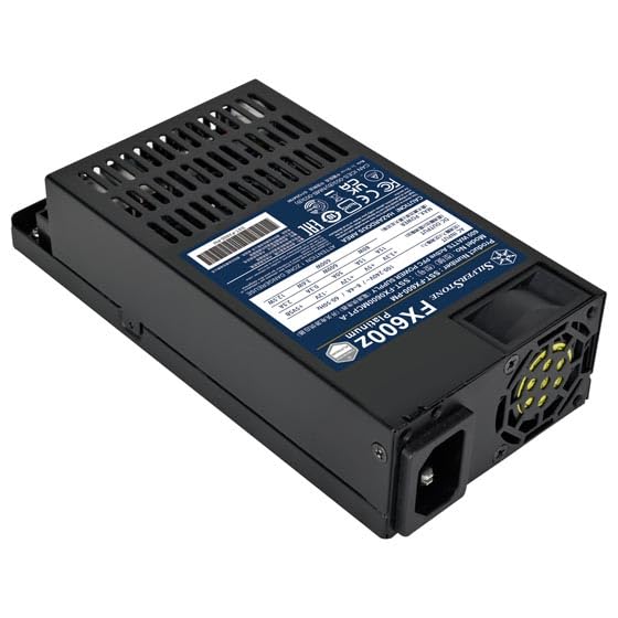 Silverstone Technology FX600z Platinum, Cybenetics Platinum 600W Vollmodulares Flex ATX-Netzteil, SST-FX600-PM
