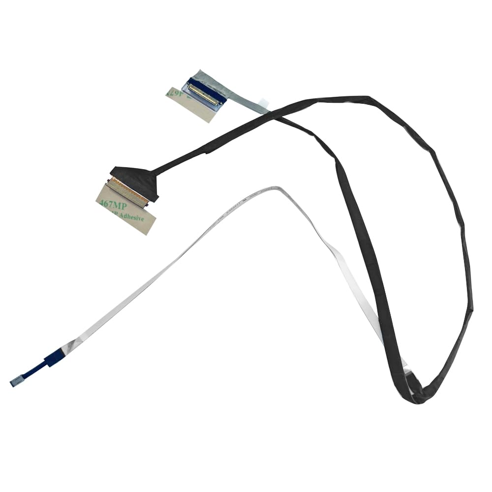 Gintai Connettore EDP LVDS LED LCD Video Cavo Schermo Flex Filo Linea 30 Pin di Ricambio per Samsung Galaxy Book NP750XDA NP755XDA NP750TDA NB3586 HQ21310901000 HQ21310785000