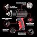 AEROPRO TOOLS 1/2-Inch Air Impact Wrench, Twin Hammer, 1200FT-LBS, 7500RPM, High Torque Pneumatic Impact Wrench, 1/2 Drive Air Impact Gun for Auto Repair, Tire Shop