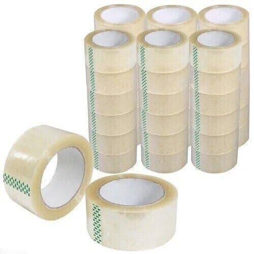 DUNBE Packing Tape 36 Rolls 2 in x 110 Yard2.2 Mil (330 ft) Clear Carton Sealing Tapes