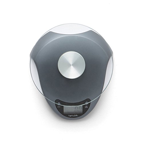 Taylor Precision Products Digital Kitchen Scale, 6.6 Pound Capacity, Silver #TOP29