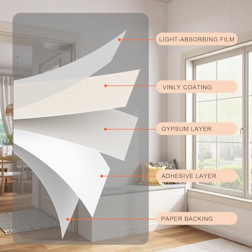 HyunHome Grasscloth Peel and Stick Wallpaper 20.8