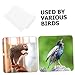 Ipetboom Pet Cage Paper Mat 100pcs Bird Cage Liner Disposable Odorless Pet Supply