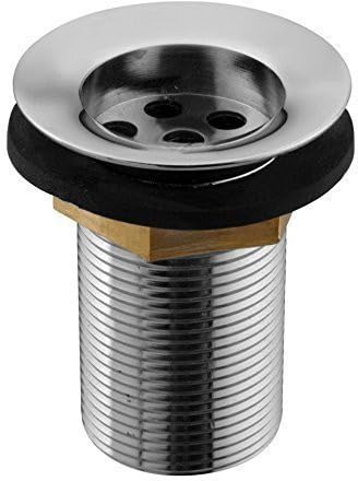 Image of Full Thread Stainless Steel Waste Coupling for Wash Basin (Pack of 2)