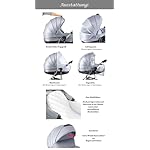 Kinderwagen 2 in 1 Neo Gold inkl. Sportsitz - 13 Teile - in 22 Farben