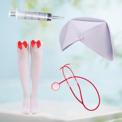 Costumes d'infirmière pour un déguisement rapide avec stéthoscope