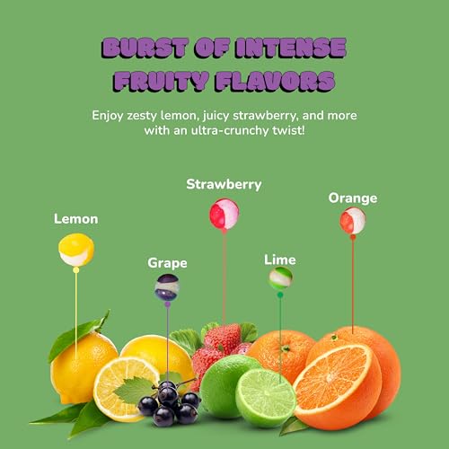 Freezy Freeze Dried Sweets - Rainbow Mix 120 gms, Colourful Blend of Rainbow Bites, Sour American Crunchy Flavourful Sweet Candy Bag, Party Bag Stuff for Christmas Treats & TikTok UK Gift