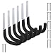 StoutMax Heavy Duty Bike Garage Storage Hooks Wall Organizer Set, Ideal for Ladder Hooks (6 Pack)