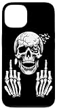 Skull Skeleton Middle Finger Apparel & Gifts Co