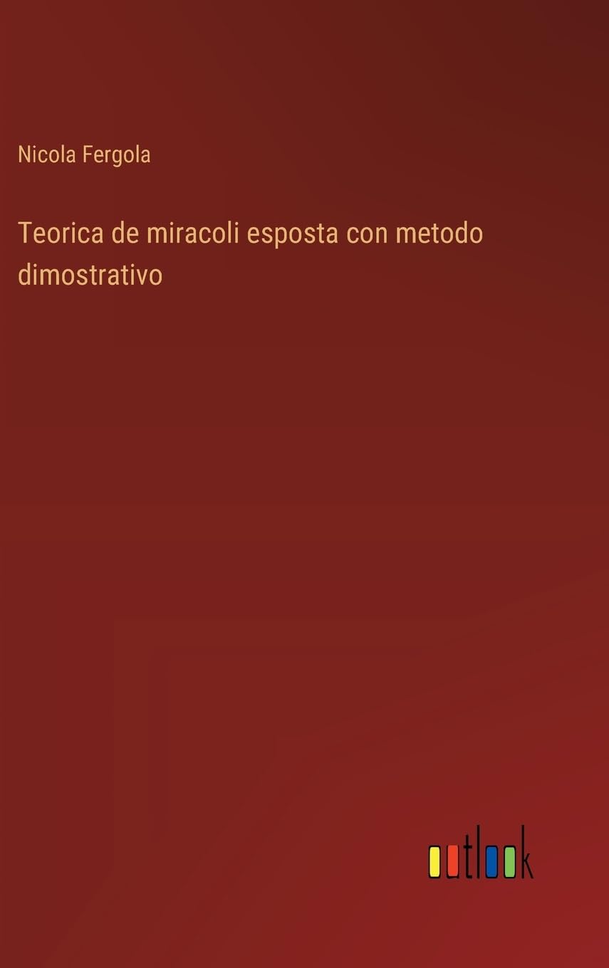 Teorica de miracoli esposta con metodo dimostrativo