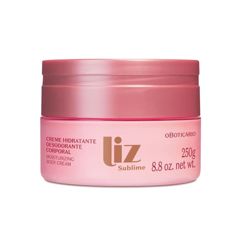 O BOTICARIO LIZ SUBLIME CREME HIDRATANTE DES CORPORAL 250g 1 41XmN6Imk7L