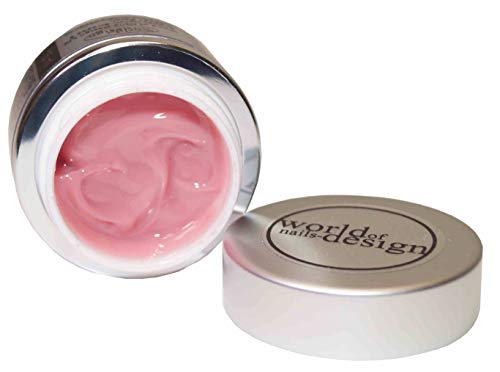 15ml UV / LED Gelee Gel, Jelly Gel, Aufbaugel, Camouflage, sehr gut für Anfänger, cremig, extrem leichtes Auftragen, kein Verlaufen (cover light rosé) Cover