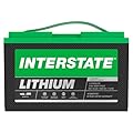 Interstate Batteries 36V 50Ah Group Size 31M Lithium Marine/RV Deep Cycle LiFePO4 Battery, Maintenance Free, Lightweight, Ideal For Boats, Trolling Motors, RV Camping, Off-Grid, Yachts (Li31M36V50)
