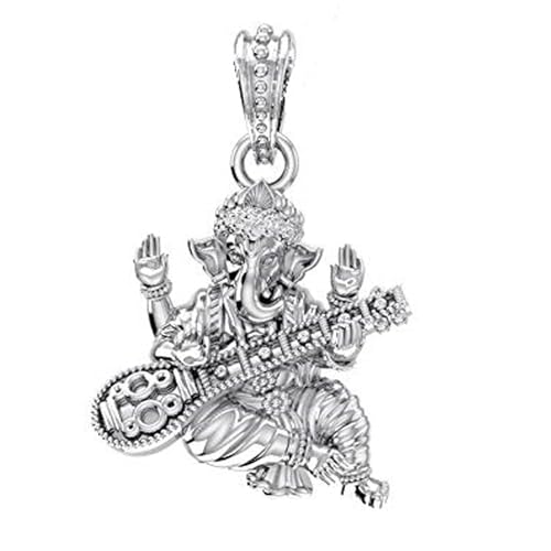Pendentif Dieu Ganesh argent sterling AMZ 220 le cadeau idéal homme femme