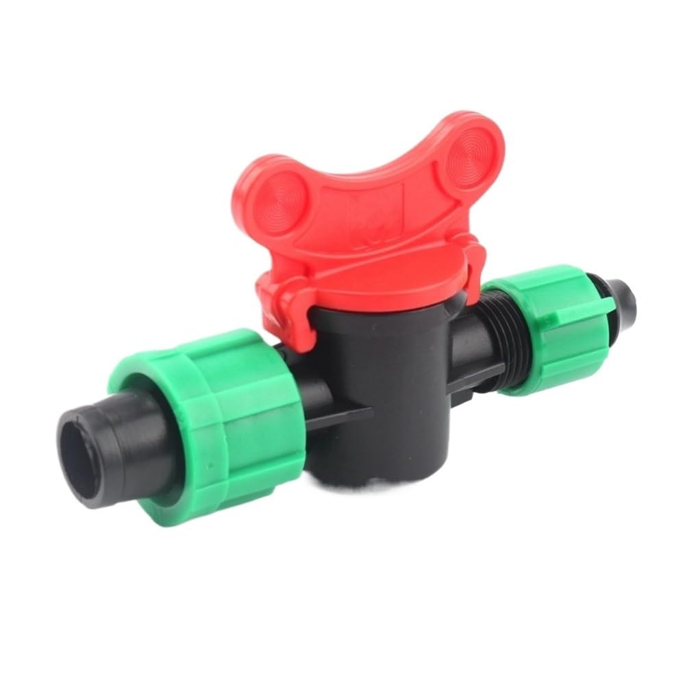 2-50 Adaptadores de Manguera de Riego de Jardín de 16 Mm, Conectores de Cinta de Goteo para Riego de Césped, Juntas de Tuberías, Adaptadores de Tubo./16Mm Bypass Vae/30Pcs