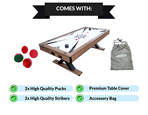 PUCK Ares 8-Foot Air Hockey Table