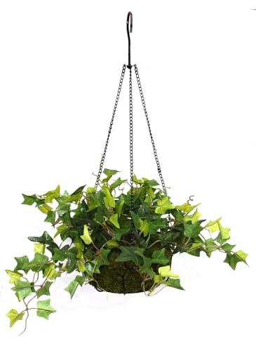 Best Artificial Hanging Plants for Your Home 17 Luxury English Ivy Artificial Plant in Hanging Ironware Basket | ...