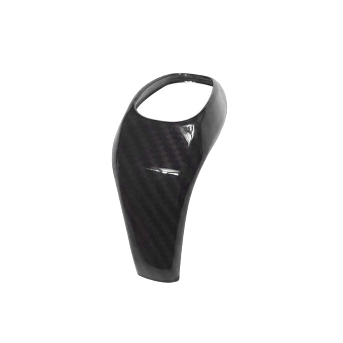 Oulesh Shift Knob Cover for BMW X1 2016-2021, Gear shift knob cover interior(Carbon fibre)