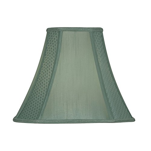 Oaks Lighting S852/6 se Doublure douce octogonale Lampe, soie, vert Cover