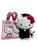 Fast Forward Hello Kitty Graduation Plush – 10.5 Inch Stuffed Toy with Cap & Gown – Soft Collectible Gift for Graduates – Official Sanrio Character Plushie & Mini Tote Bag