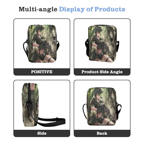 messenger bag shoulder bag men Cross Body Purses Adjustable Strap for Outdoor Daily Outdoor Daily- Army Camouflage4