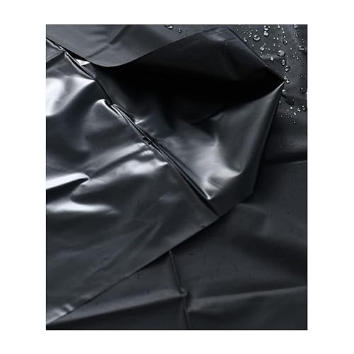 Darslyn 防水シーツ ローションマット オイルマッサージシート ローションマッサージ用 お風呂 防油 PVC 布団敷地 ベッド敷地 おしっこ対策 エステサロン用 おねしょシーツ 防塵カバー エッチ用 多用途 約2m*2.1m ブラック