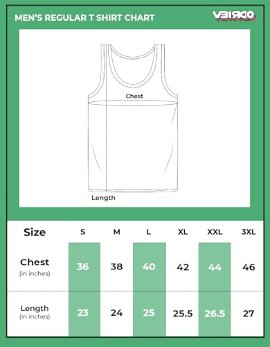 Image of Veirdo Men's Sleeveless Regular Fit Tshirt, All Over Printed Vest for Men, Cotton Sando for Beach Wear, Gym, Cycling, Running, & Other Sports (Available in Different Pattern)