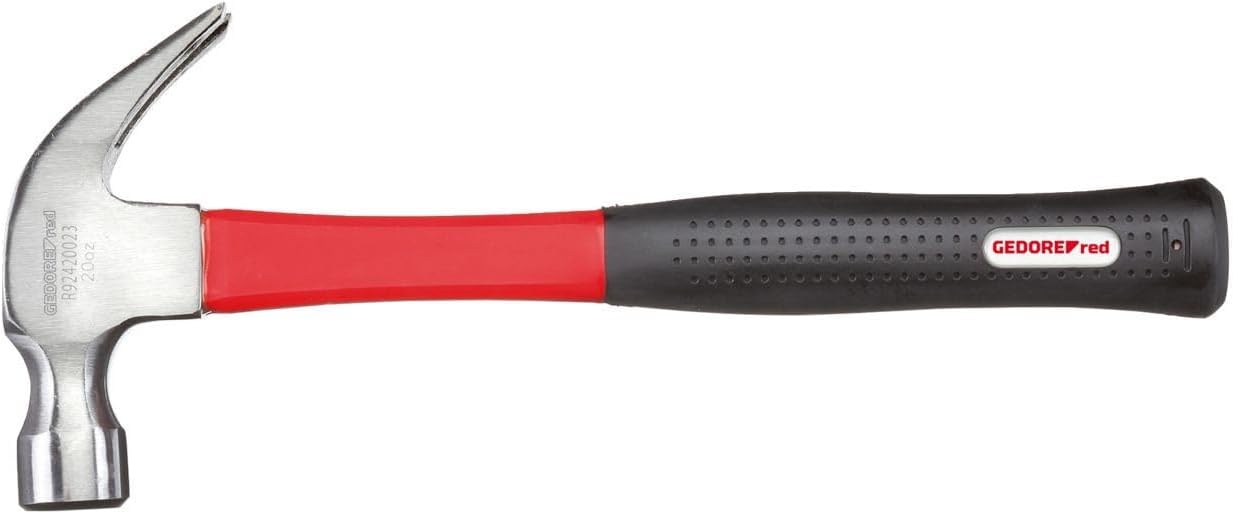GEDORE RED Claw Hammer US-patt. 570g fibreglass